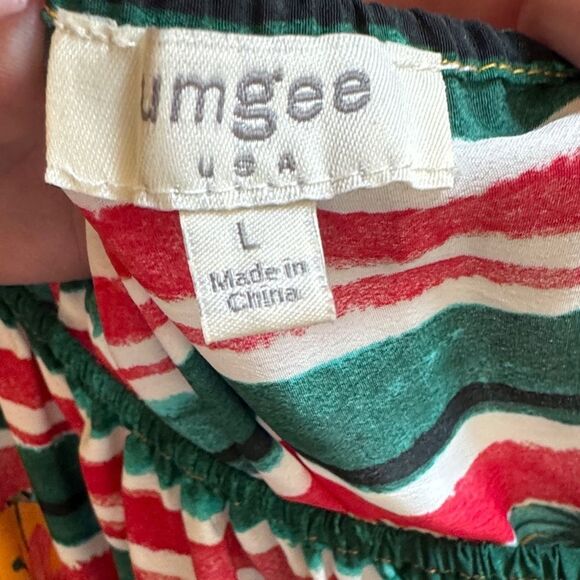 Umgee Vibrant Floral Off-Shoulder Blouse - Picture 2 of 7